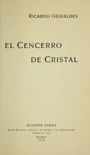 Tapa de El cencerro de cristal