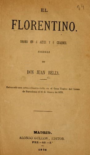 Tapa de El florentino