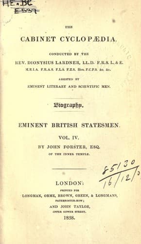 Tapa de Eminent British statesmen
