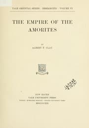 Tapa de The Empire of the Amorites