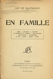 Tapa de En famille