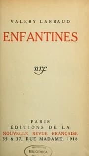 Tapa de Enfantines. --