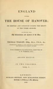 Tapa de England under the house of Hanover