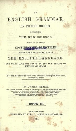 Tapa de An Englishh grammar
