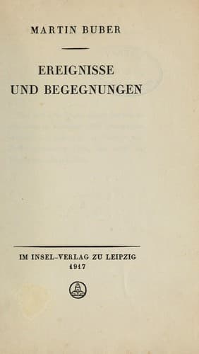 Tapa de Ereignisse und Begegnungen