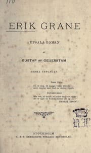 Tapa de Erik Grane