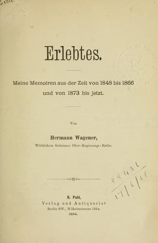 Tapa de Erlebtes
