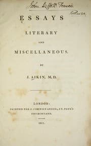 Tapa de Essays literary and miscellaneous