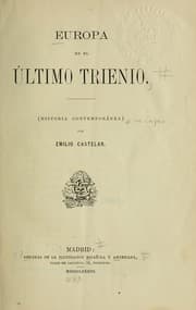 Tapa de Europa en el último trienio