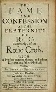 Tapa de The fame and confession of the Fraternity of R.C., commonly, of the Rosie Cross