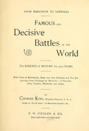 Tapa de Famous and decisive battles...