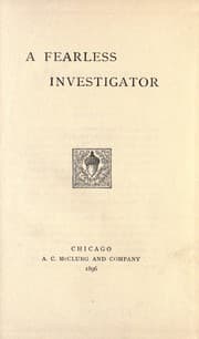 Tapa de A fearless investigator