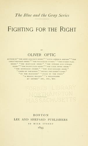 Tapa de Fighting for the right