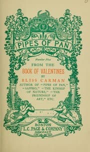 Tapa de From the book of valentines