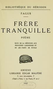 Tapa de Frère tranquille