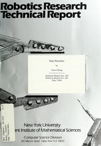 Tapa de Gap theorems