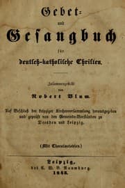Tapa de Gebet- und Gesangbuch fur deutsch-katholische Christen