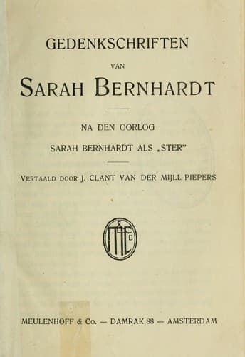 Tapa de Gedenkschriften