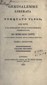 Tapa de Gerusalemme Liberata