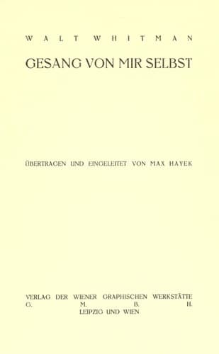 Tapa de Gesang von mir selbst