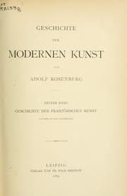 Tapa de Geschichte der modernen Kunst