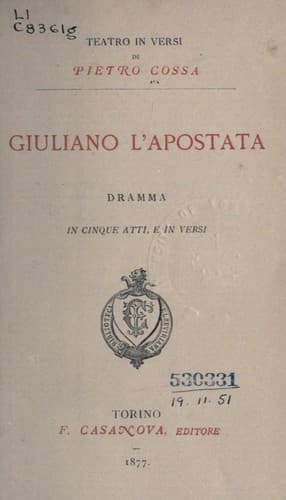 Tapa de Giuliano l'Apostata