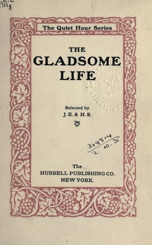 Tapa de The gladsome life