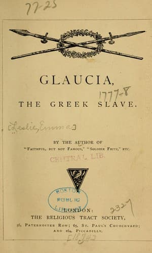 Tapa de Glaucia