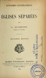 Tapa de Églises séparées