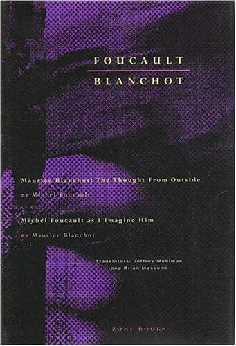 Tapa de Foucault / Blanchot