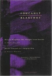Tapa de Foucault / Blanchot