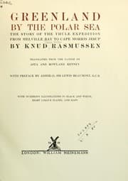 Tapa de Greenland by the Polar Sea