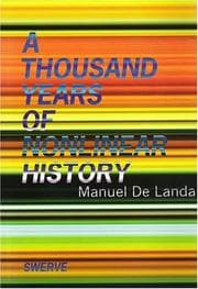 Tapa de A thousand years of nonlinear history