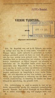 Tapa de [Handboek der geschiedenis van het vaderland