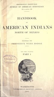 Tapa de ... Handbook of American Indians north of Mexico