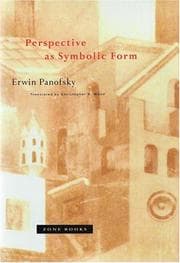 Tapa de Perspective as symbolic form