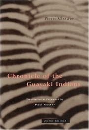 Tapa de Chronique des Indiens Guayaki
