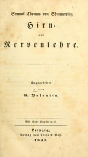 Tapa de Hirn- und Nervenlehre