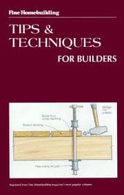 Tapa de Tips & techniques for builders