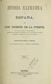 Tapa de Historia eclesiática de España