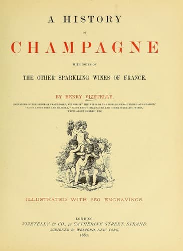 Tapa de A history of champagne