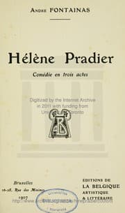 Tapa de Hélène Pradier