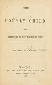 Tapa de The homely child