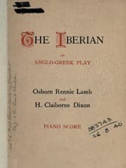 Tapa de The Iberian, Anglo-Greek play