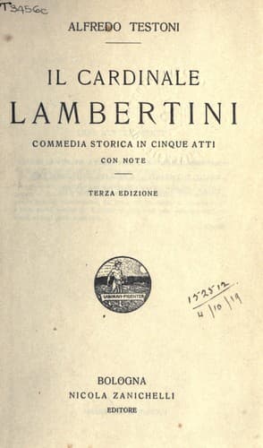 Tapa de Il Cardinale Lambertini