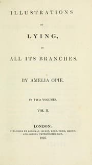 Tapa de Illustrations of lying, in all its branches