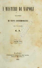 Tapa de I misteri di Napoli