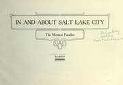 Tapa de In and about Salt Lake City