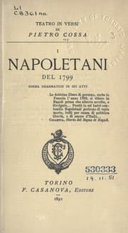 Tapa de I Napoletani del 1799