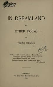 Tapa de In dreamland, and other poems